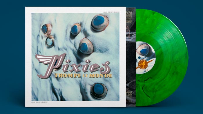 Pixies: ‘Trompe Le Monde – 30th Anniversary Edition’ Green Marble Colored Vinyl